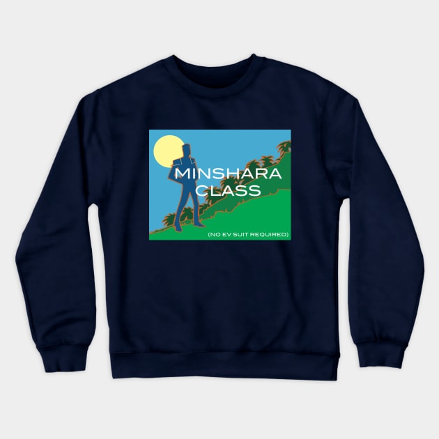 Minshara Class Crewneck Sweatshirt by FlyingVampireFrogs